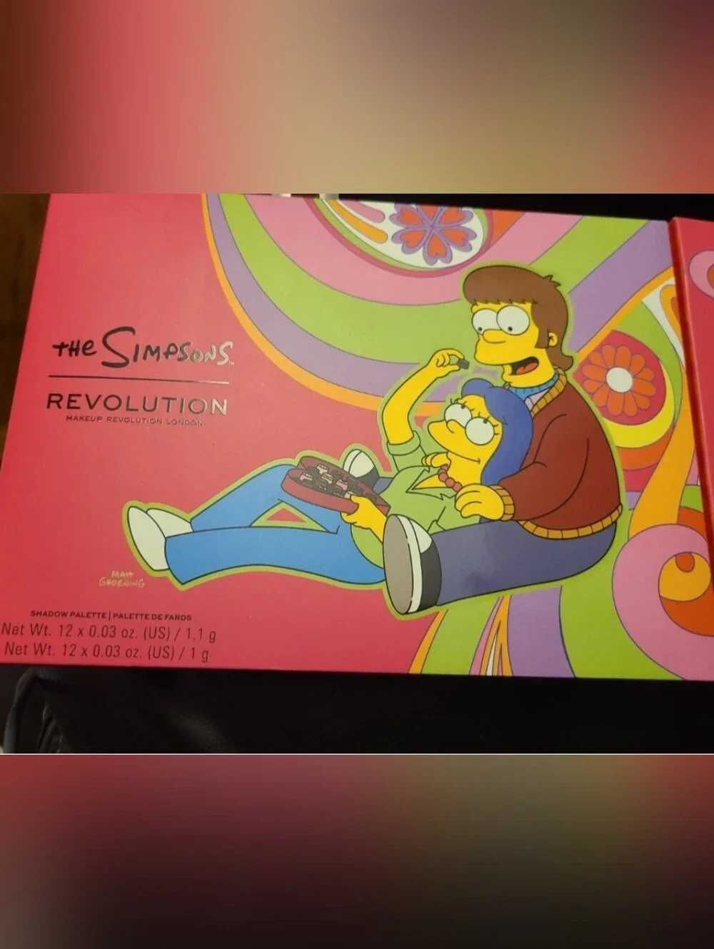 Revolution Summer of Love The Simpsons Eye Shadow Palette Set Of 2
